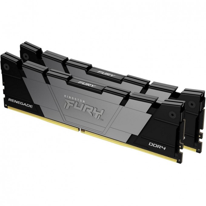 Оперативная память 32Gb DDR4 4600MHz KINGSTON FURY RENEGADE () (2x16Gb KIT) KF446C19RB12K2/32 Оперативная память 32Gb DDR4 4600MHz KINGSTON FURY RENEGADE () (2x16Gb KIT) KF446C19RB12K2/32