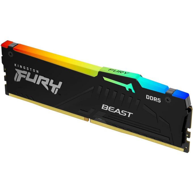 Оперативная память 32Gb DDR5 5200MHz KINGSTON FURY BEAST RGB () KF552C40BB2A-32