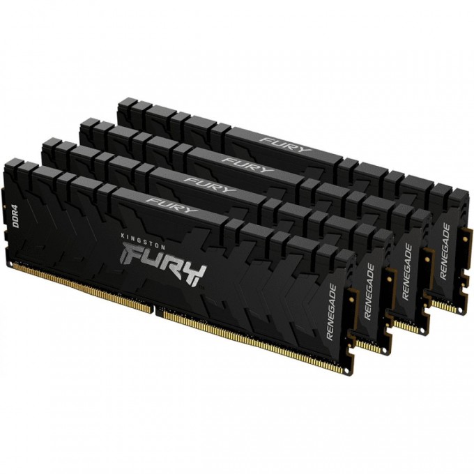 Оперативная память KINGSTON Fury Renegade Black KF436C16RBK4/32 Оперативная память KINGSTON Fury Renegade Black KF436C16RBK4/32
